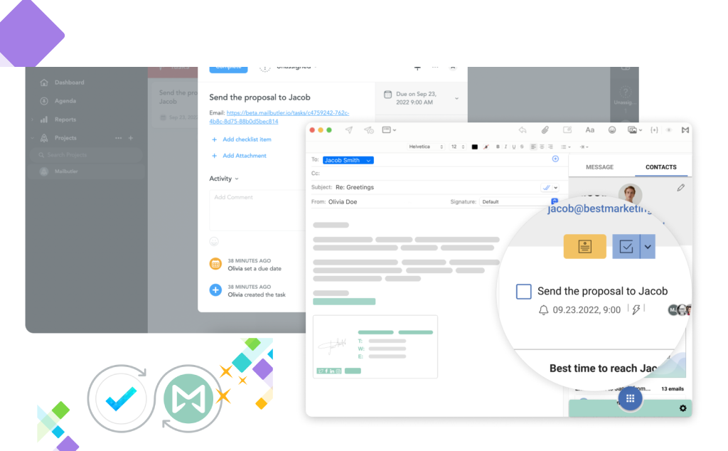 MeisterTask integration for Mailbutler