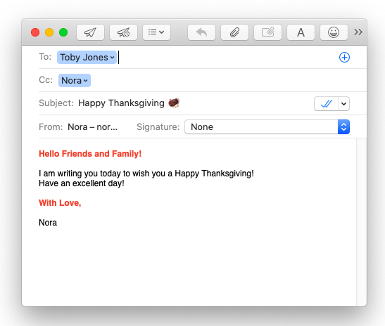 Thanksgiving Message Templates