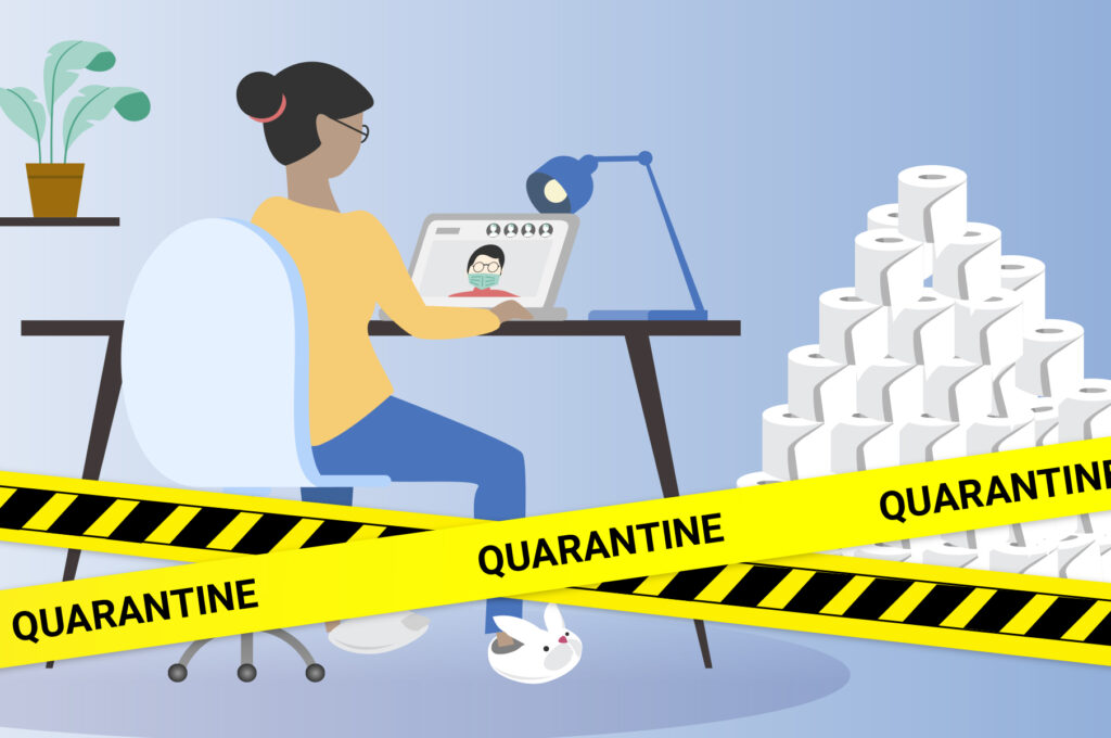 Tips for staying productive while working from home