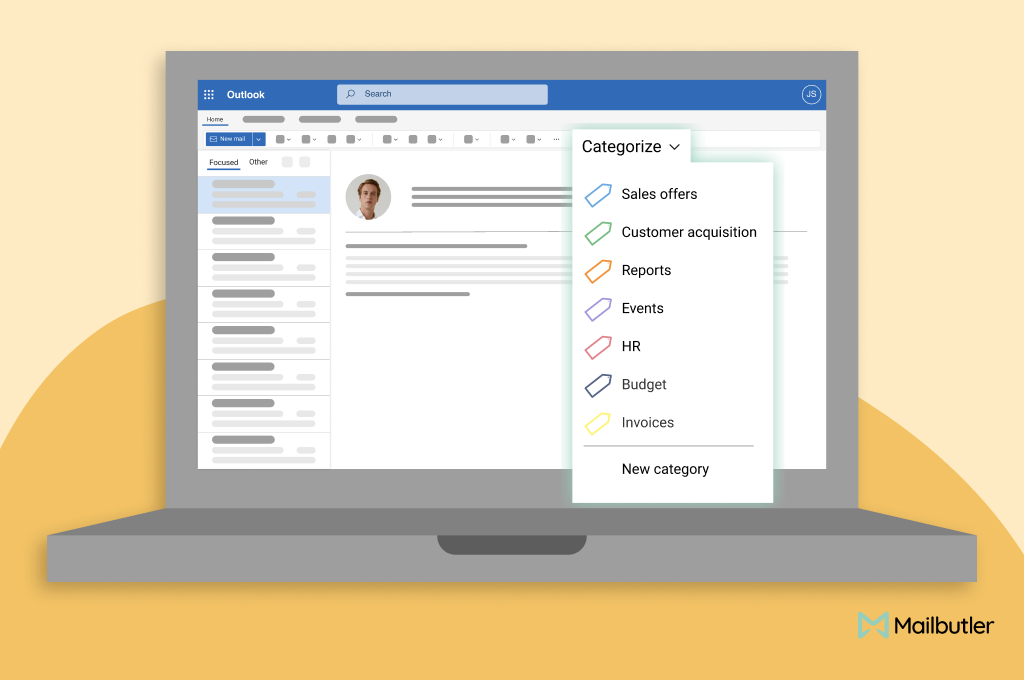 Email tagging in Outlook