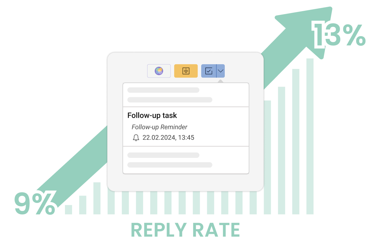 Mailbutler's Tasks for follow-up automation