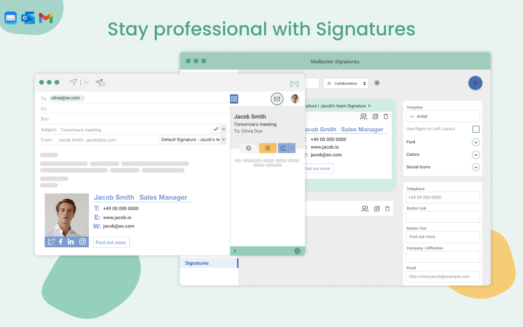 Mailbutler's email signatures