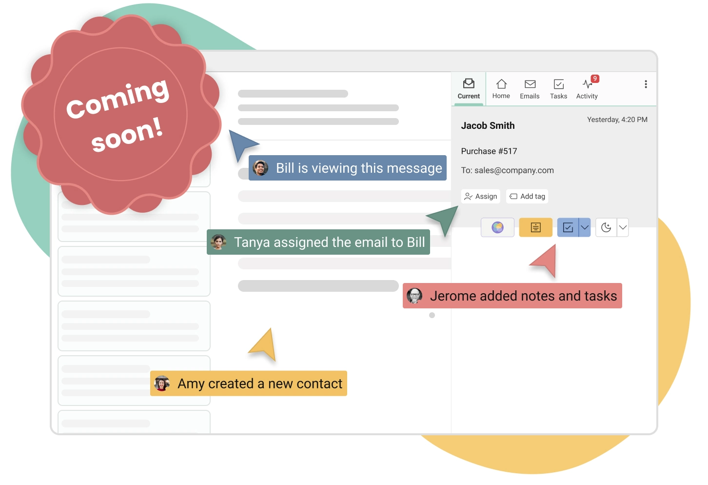 Shared inbox software by Mailbutler