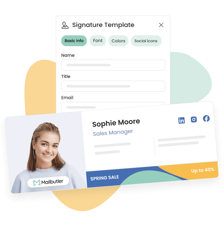 The Mailbutler Signature Marketing solution