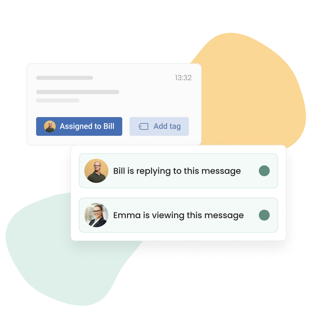 Live status indicators