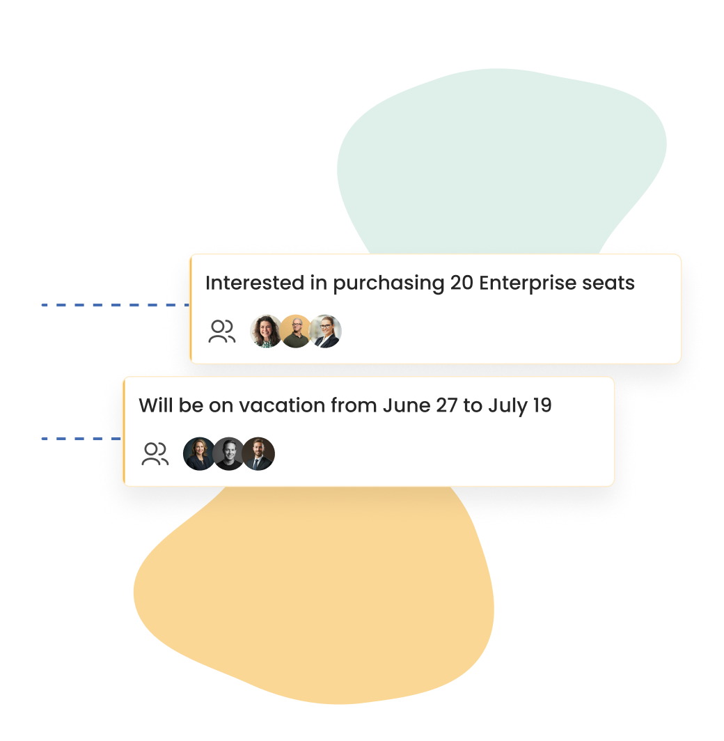 Shared notes