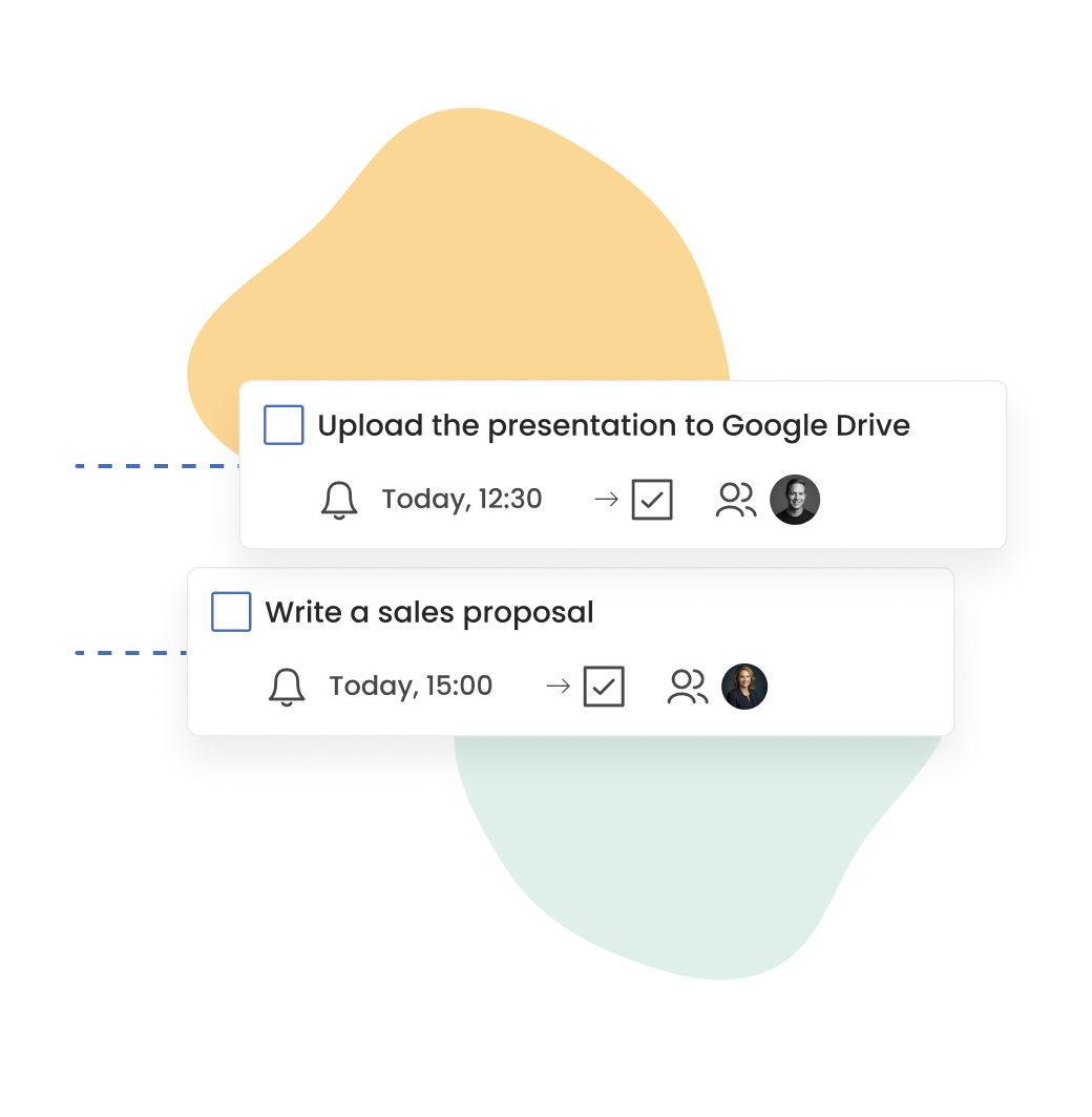 Shared tasks